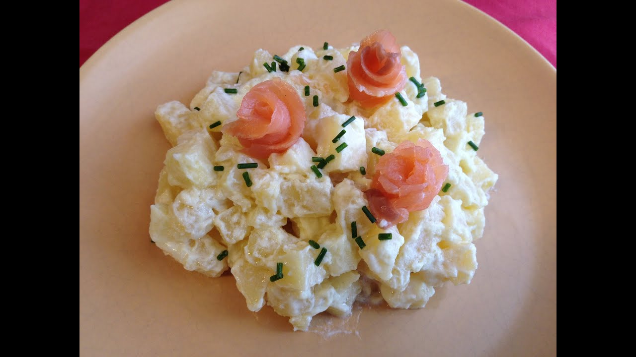 Ensalada de patata y manzana