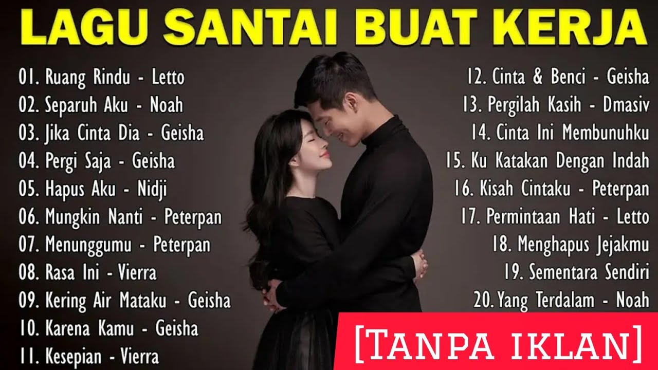 Lagu Indonesia Tahun 2000an Paling Hits | Teman Santai & Kerja | Playlist Pop Terbaik Sepanjang Masa
