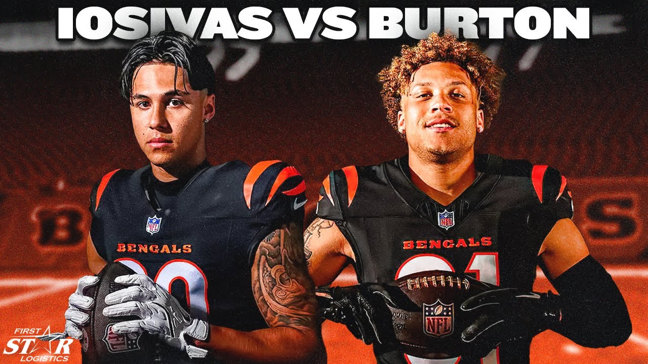 Who's The Next WR 3 for The Bengals: Iosivas or Burton?