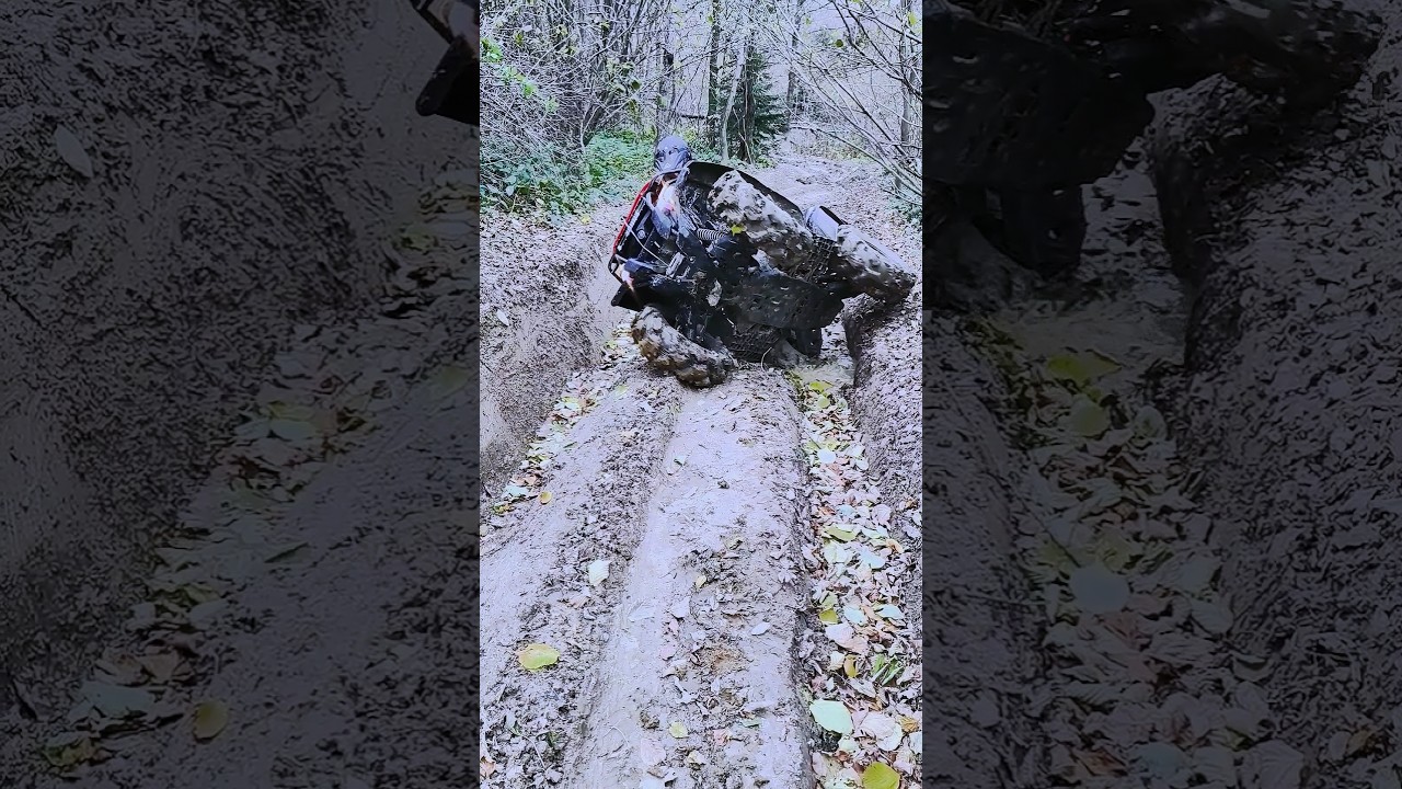 Miało być tak spokojnie, a wyszło jak zawsze 😁 #atv #atvlife