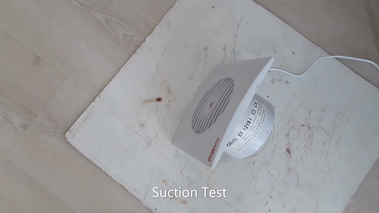 BVN EF 1219 Fan Test