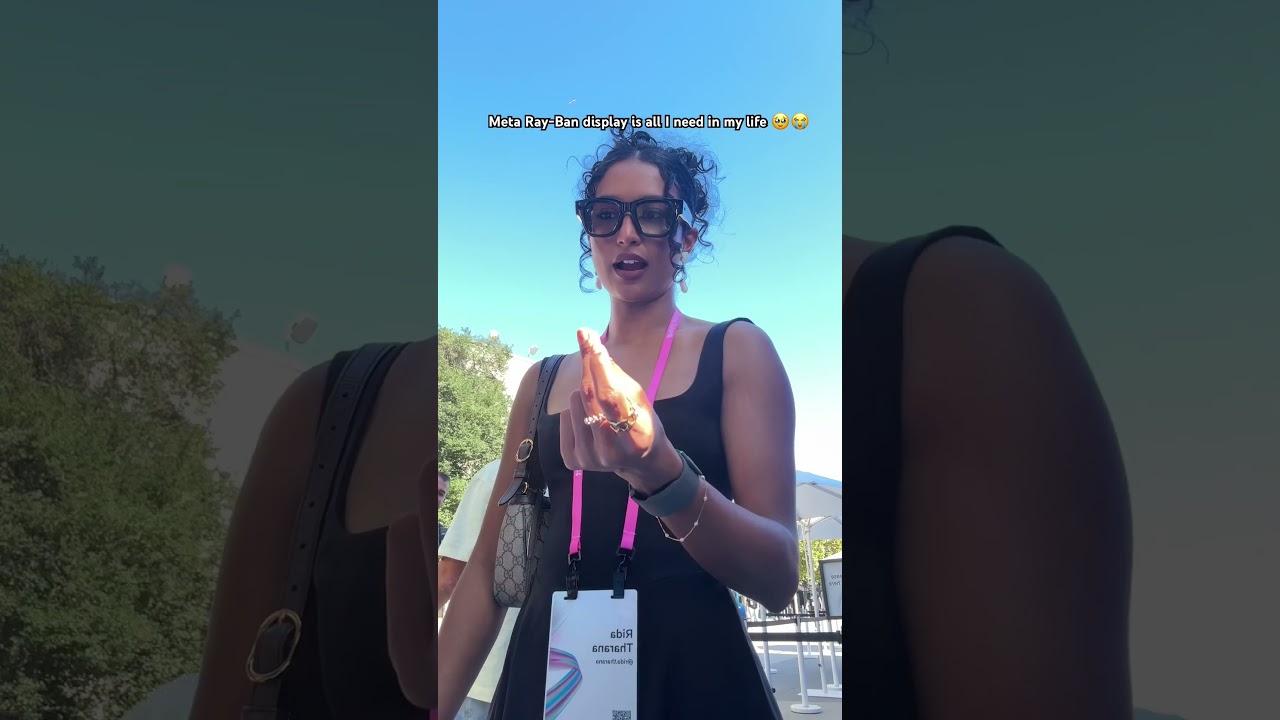 Дисплей Meta Ray-Ban &mdash; самая крутая вещь на свете