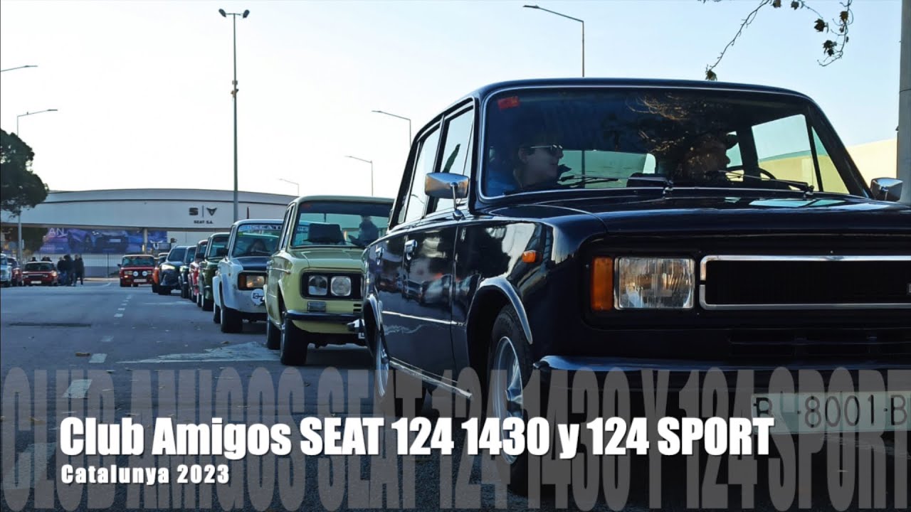 Club Amigos SEAT 124 1430 y 124 SPORT Catalunya 2023