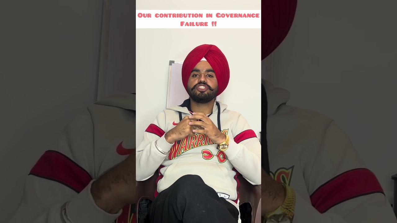 Our Contribution In Failure of our Governance #governance #india #punjab #think #education