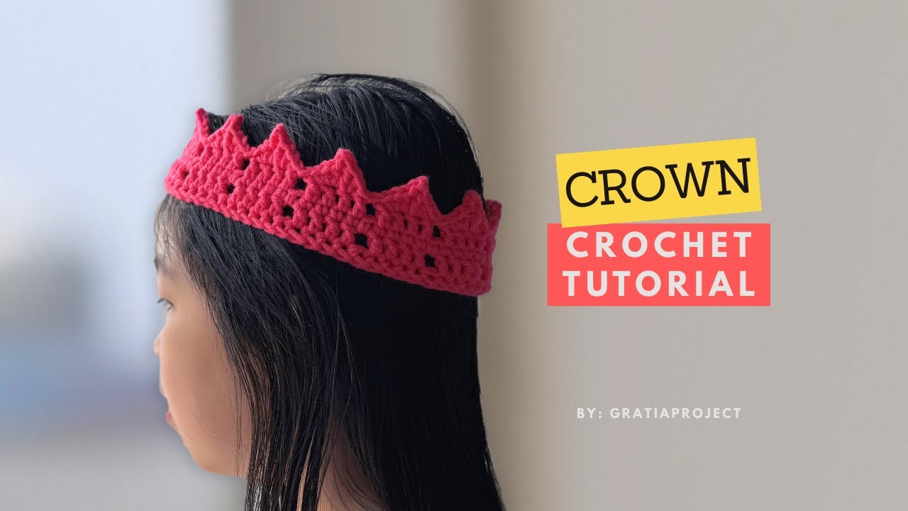 Crochet Crown Tutorial | Free Pattern to Sell at Your Craft Market