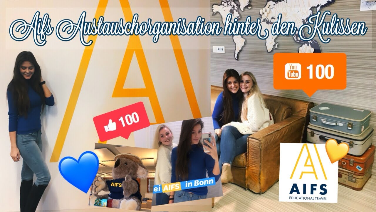 Aifs Auslandsjahr/VLOG❤️/Blick hinter die Kulissen // Charlene Sabrina