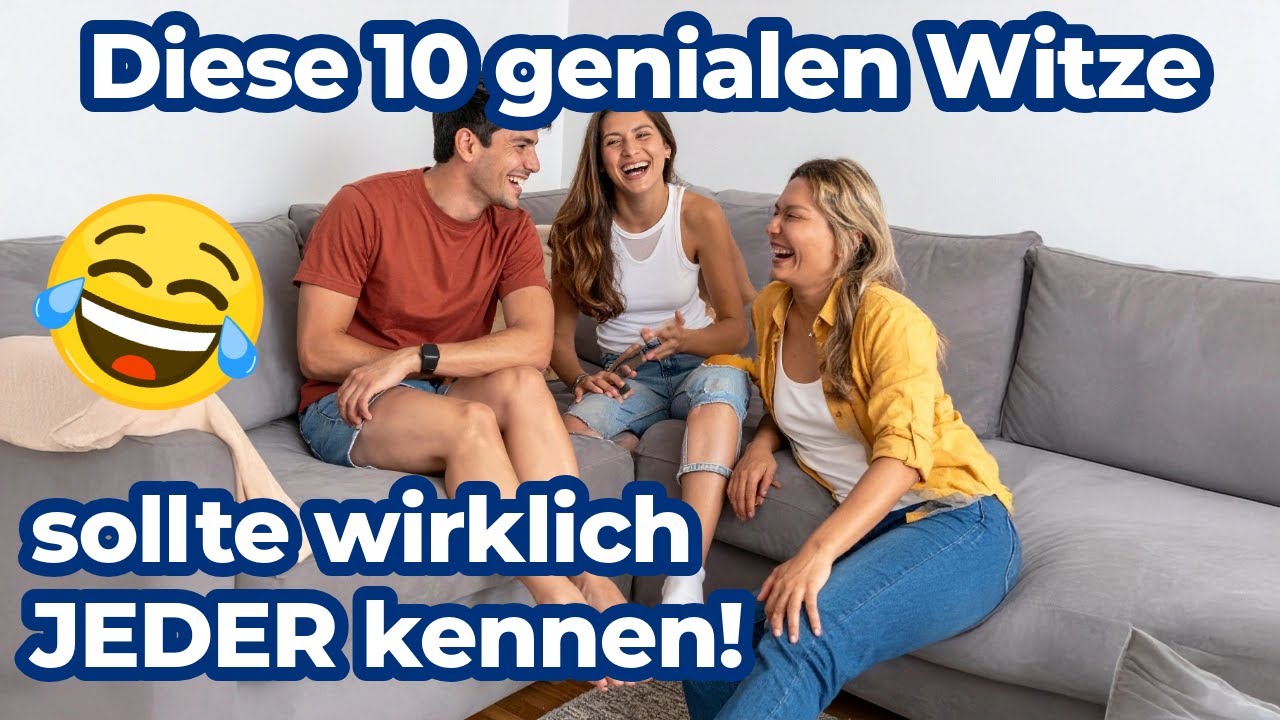 Diese 10 genialen Witze sollte wirklich JEDER kennen! - mit Jupp und Pitter