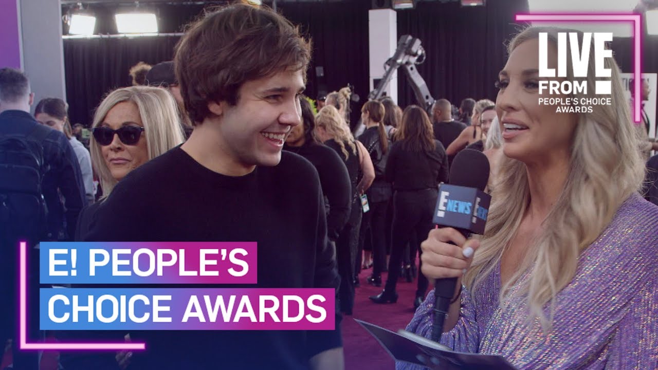 David Dobrik Admits to Sneaking Onto Red Carpets With Friends | E! People’s Choice Awards