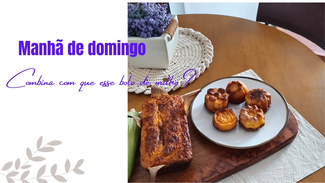 MANHÃ DE DOMINGO COM DELICIA DE MILHO