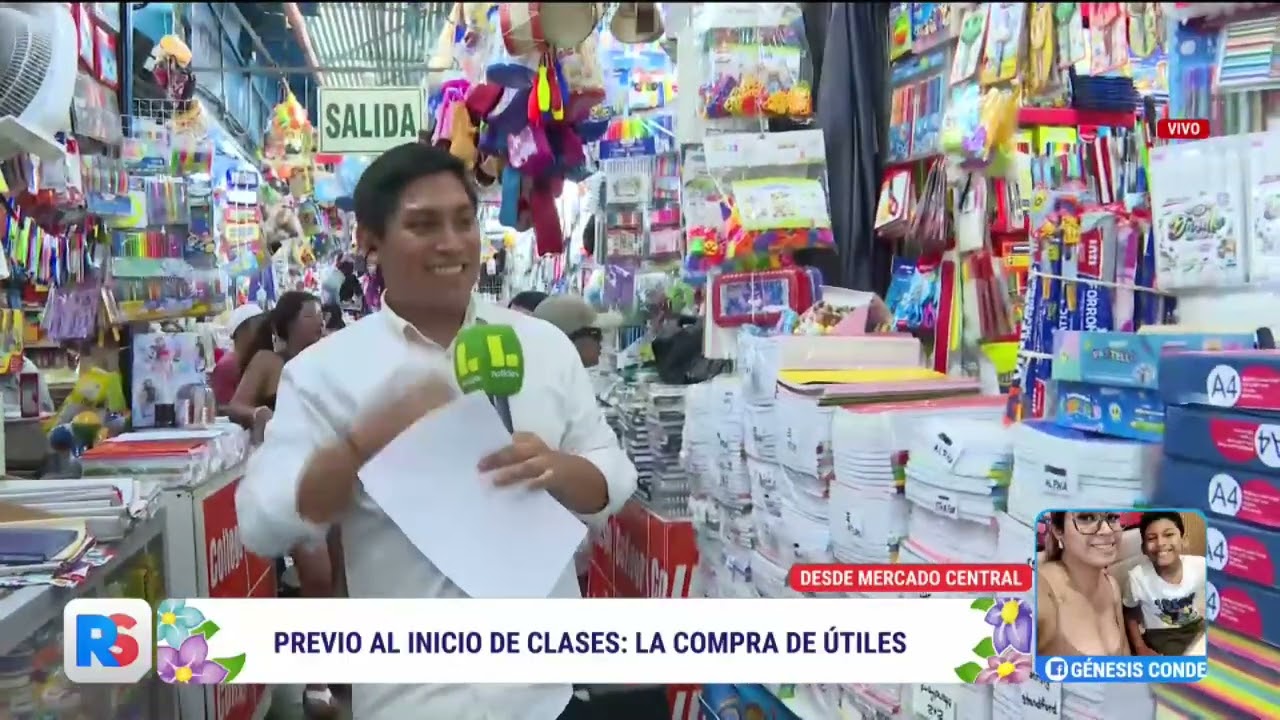 RS | Previo al inicio de clases: La compra de útiles