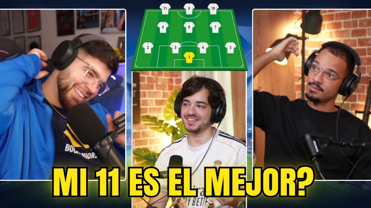 &iquest;QUI&Eacute;N ARMA EL MEJOR 11 DE LA LIGA? 🔥 | LACOBRA 🐍 VS VINCENT VS WILL #futbolito #lacobra #laliga