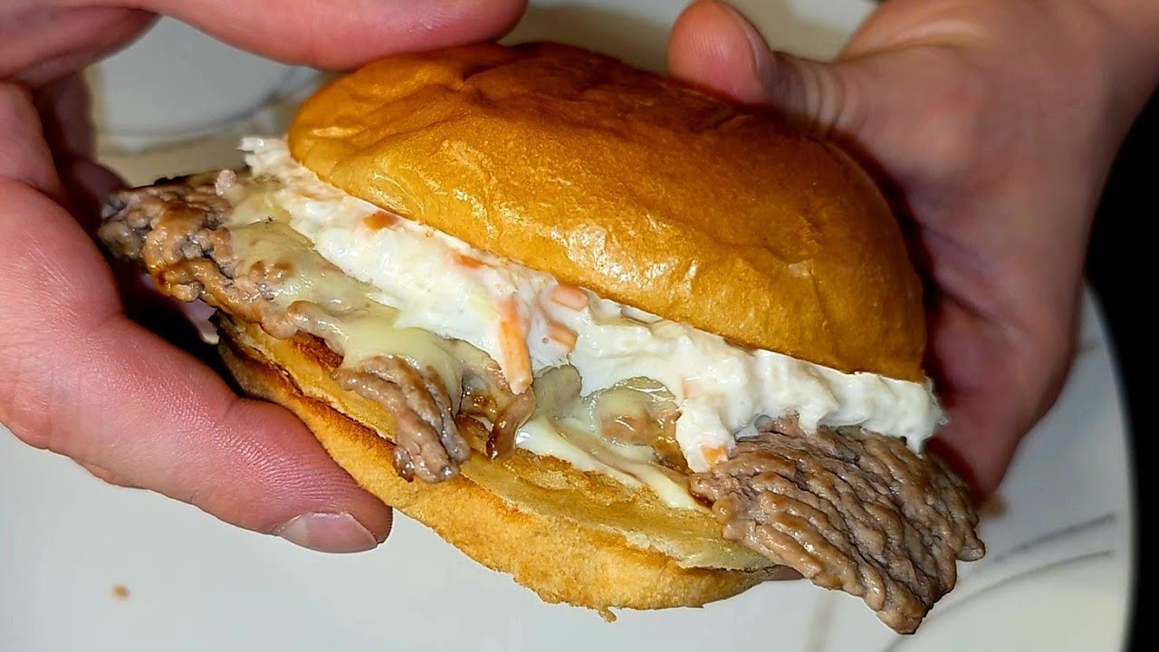 Smash Burger einfach und lecker