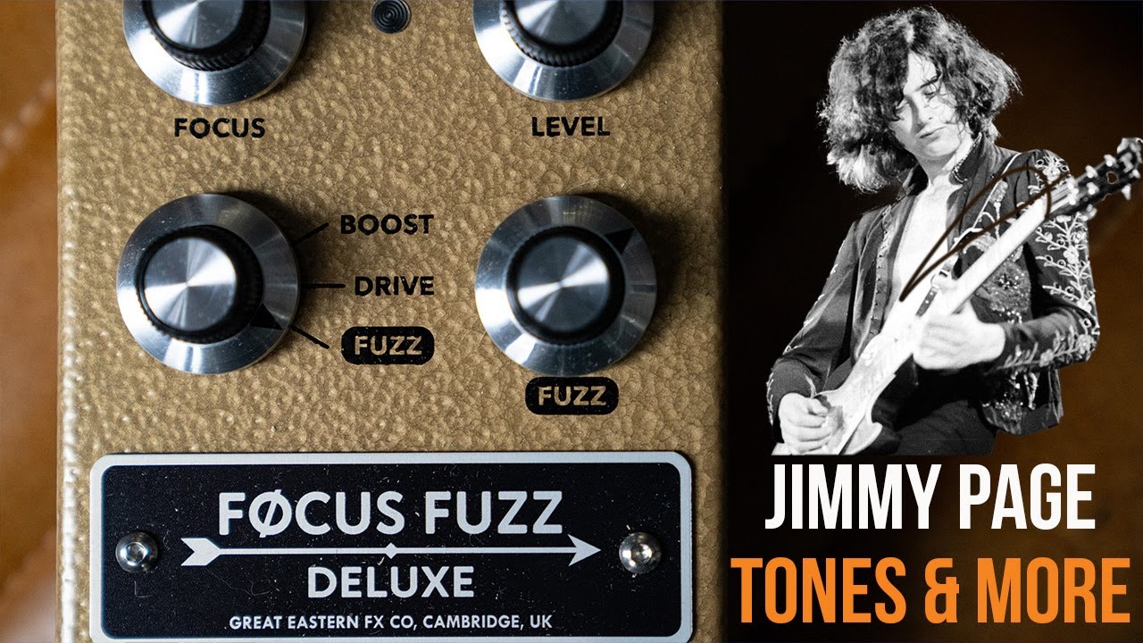 Jimmy Page Tones In A Pedal! Great Eastern Focus Fuzz DELUXE
