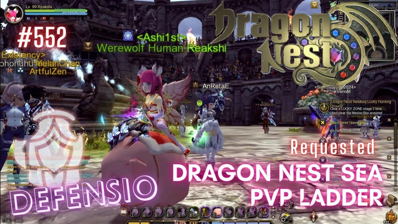 #552 Defensio ~ Dragon Nest SEA PVP Pre Ladder -Requested-