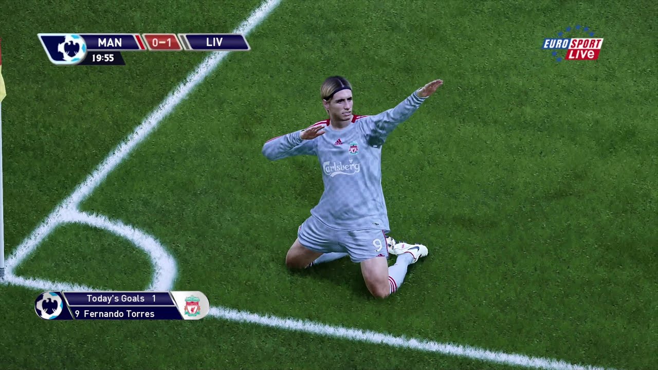 Manchester United vs Liverpool - Barclays Premier League 2009/10 - PES 2021 CSG Patch