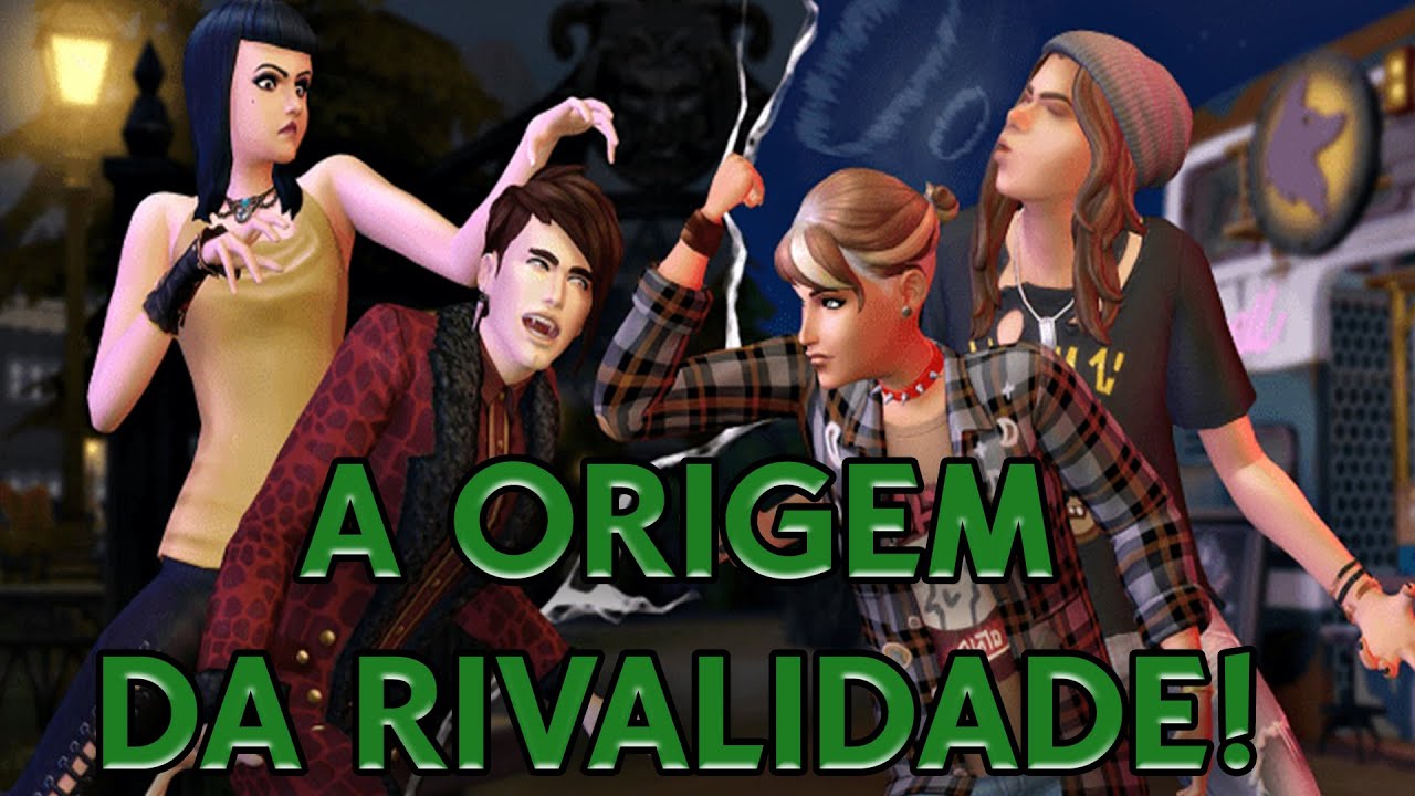 A ORIGEM DOS FEITICEIROS, VAMPIROS E LOBISIMS! The Sims 4 - Curiosidades
