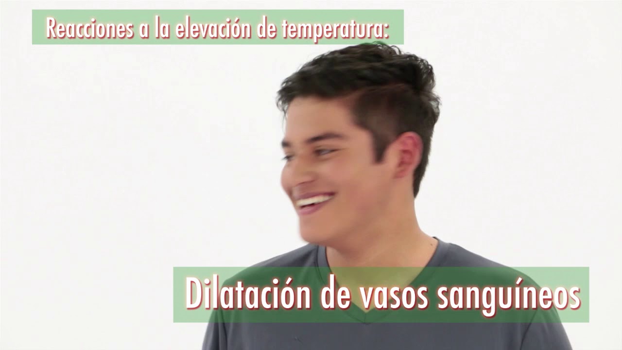 26.La temperatura en el cuerpo humano
