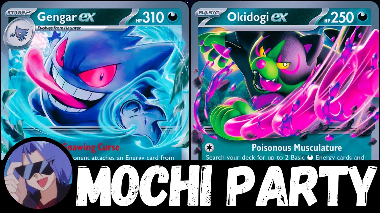 Gengar ex + Okidogi ex Deck || Pokémon TCG Live || Prismatic Evolutions
