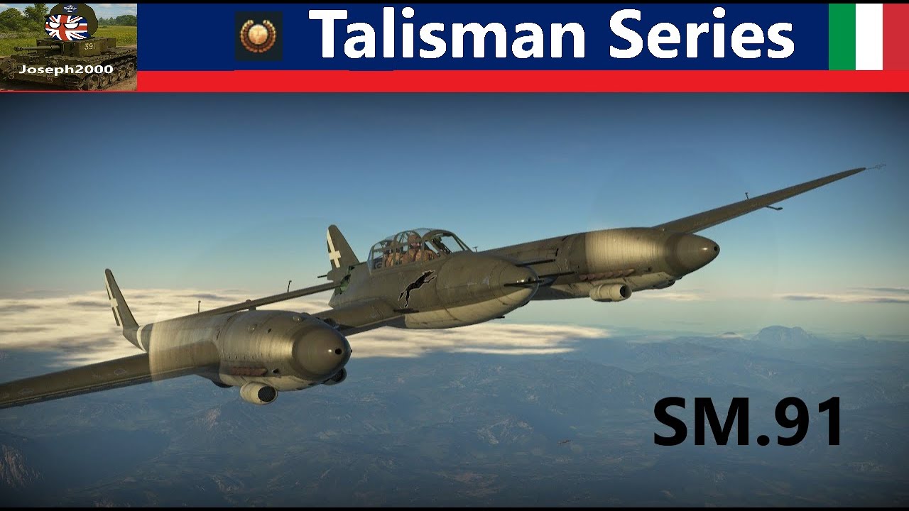 War Thunder: Talisman Series. SM.91. These guns are awesome!