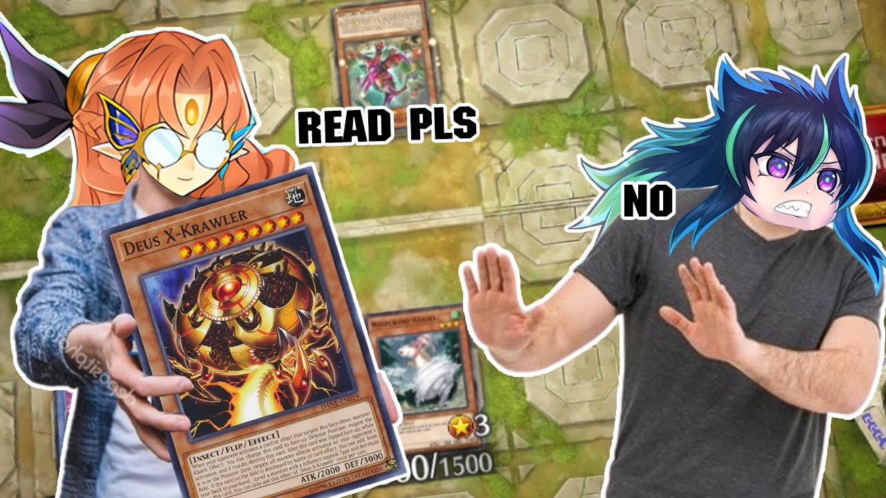Deus X-Krawler Decimate SCARECLAW Deck with Reading Difficulty Yugioh Master Duel