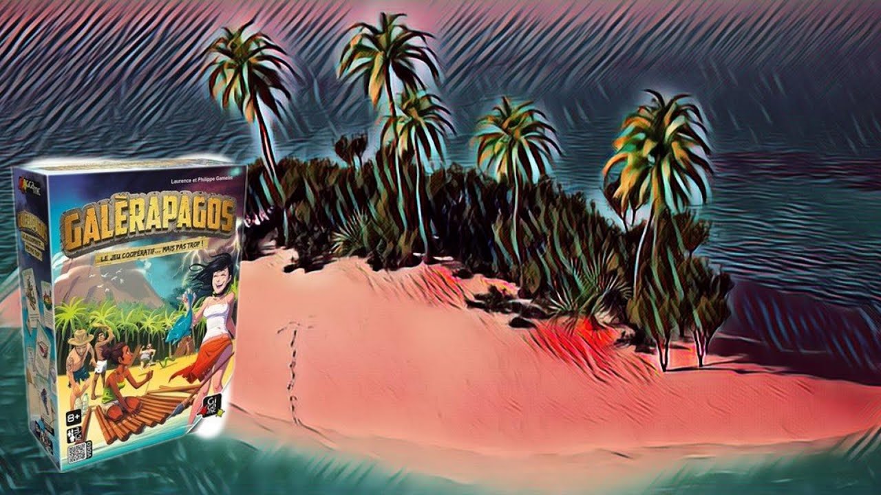 La Toile des Jeux - Galerapagos 🏝️🏝️ ( Présentation, Règles et Partie Test) de chez Gigamic!!!