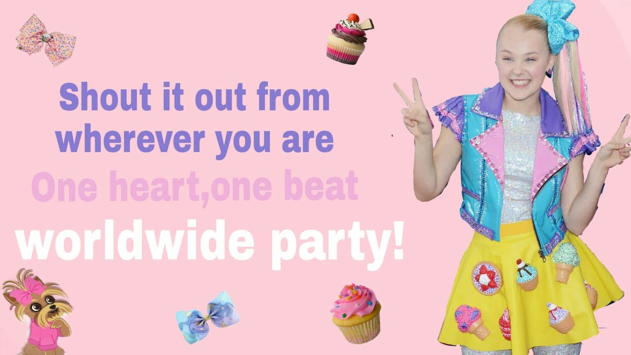 JoJo Siwa - Worldwide Party - LYRICS