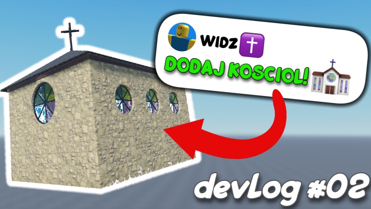 I added a CHURCH to my game on Roblox | devlog 02