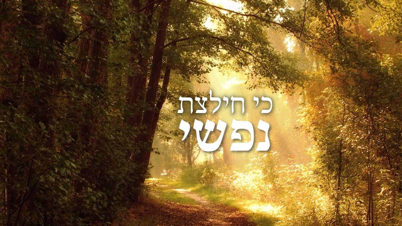כי חילצת נפשי - הרב