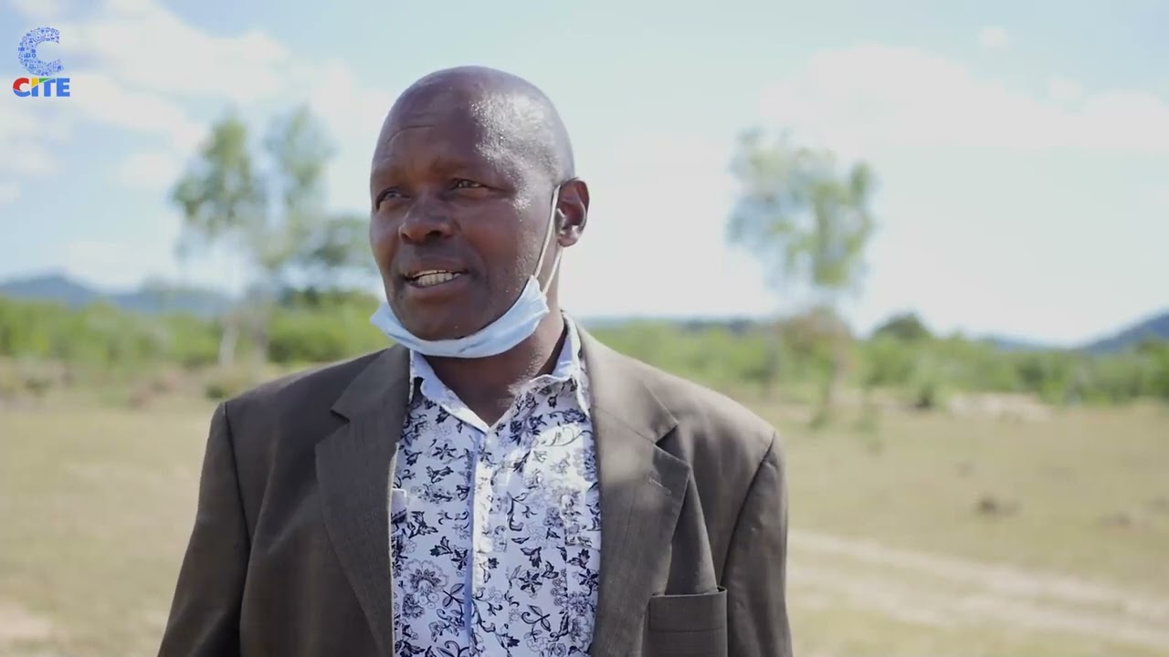 Chief Gwebu on the Mlomotsha School of Excellency