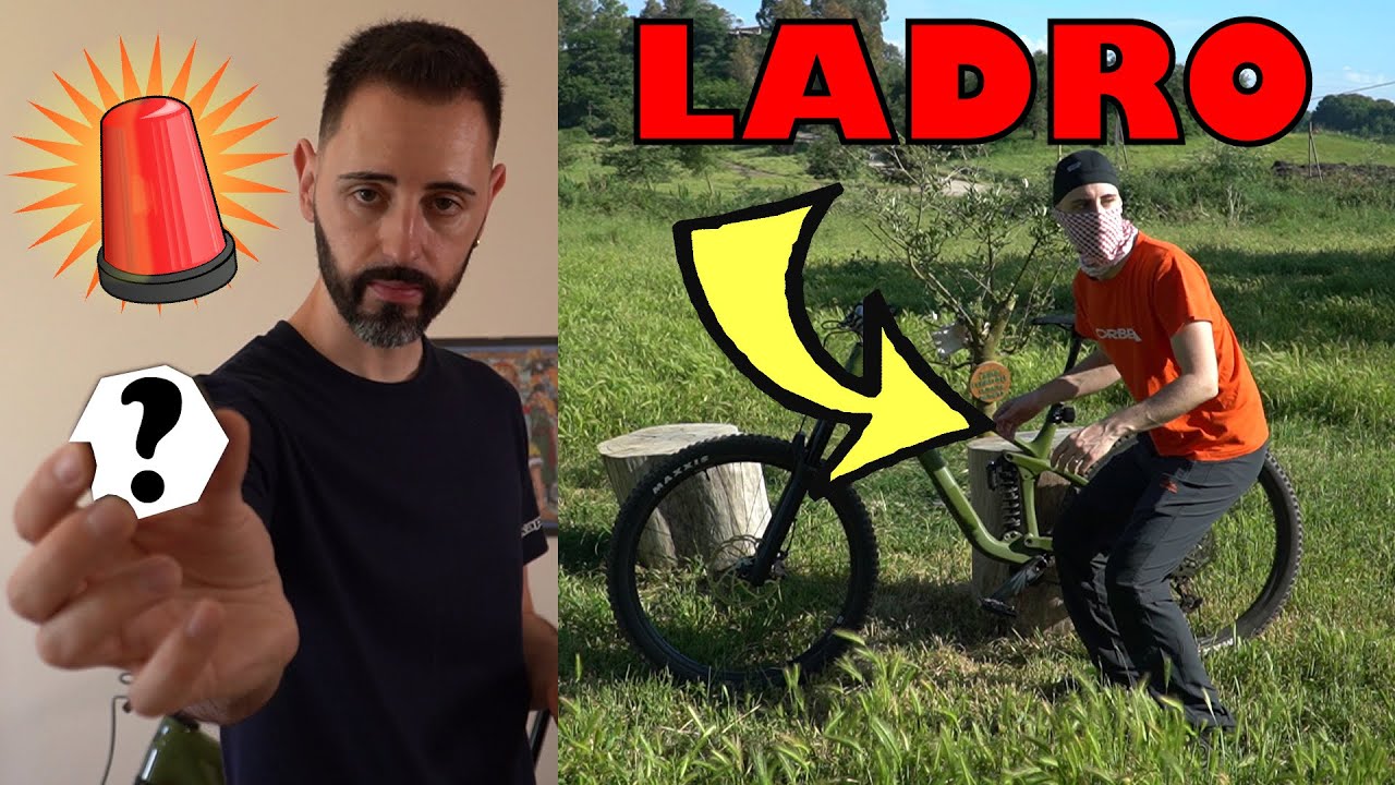 ANTIFURTO PER BICI CON SIRENA 😂