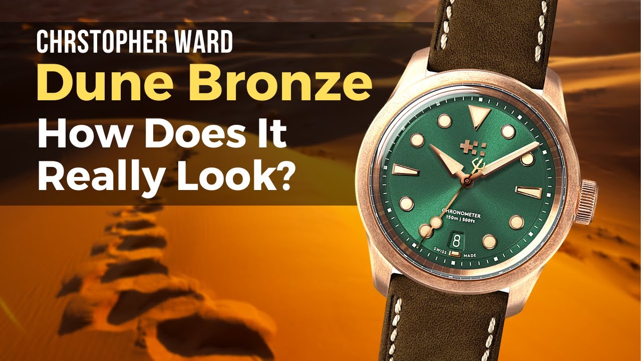 Examination Christopher Ward C65 Dune Bronze COSC Prototype – No Color Correction
