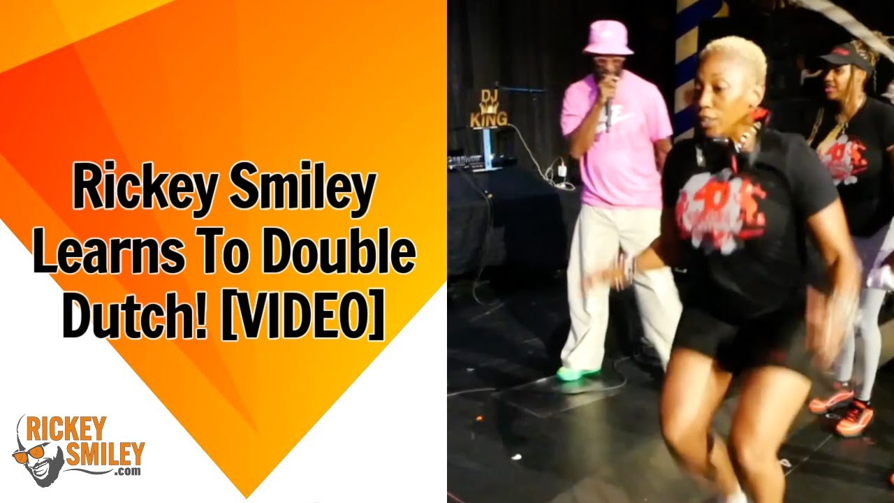 Rickey Smiley Learns To Double Dutch!