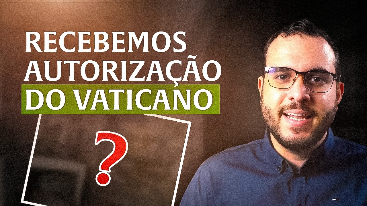O Vaticano autorizou nossa equipe a gravar neste local