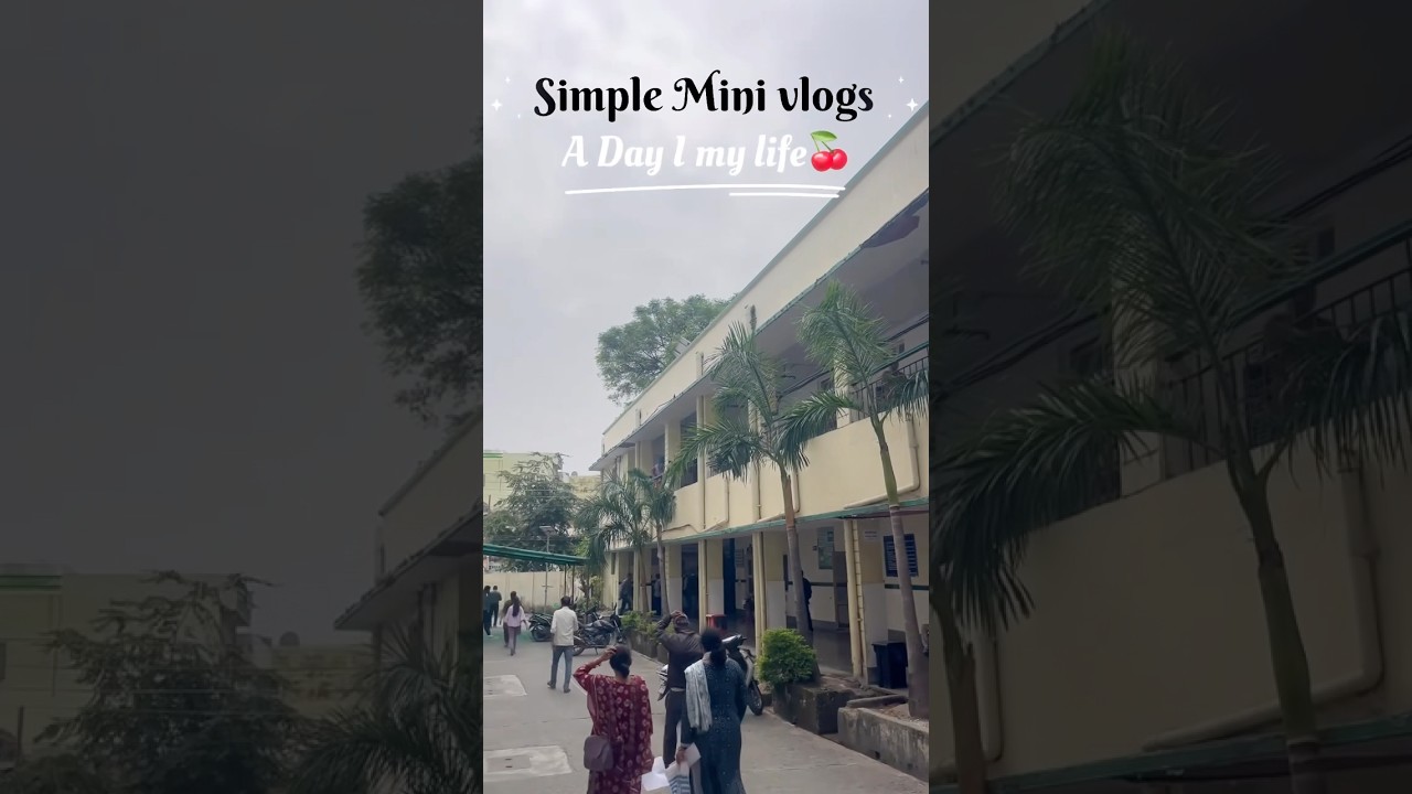A Day in my life ✨🎀🍒 Day-5 simple life style 🌸 