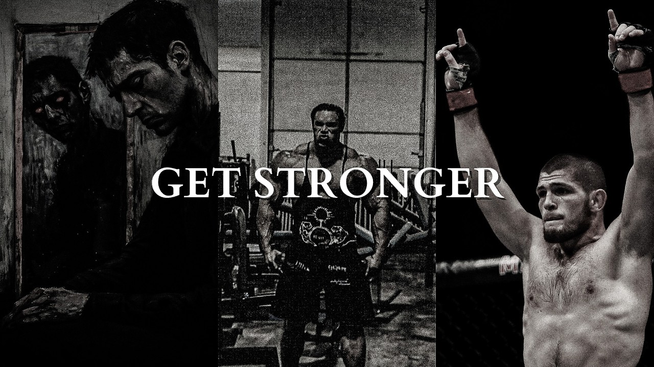 IT DOESN'T GET EASIER, YOU GET STRONGER - Powerful Motivational Speech Video