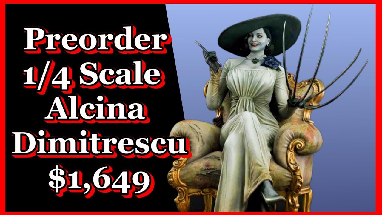 AMAZING Lady Dimitrescu Resident Evil Village Statue by Prime 1 Studios