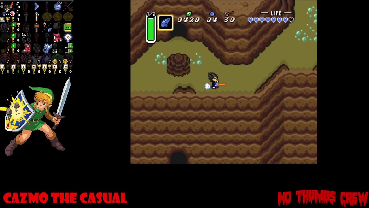 A Link to the Past Randomizer - Keysanity w/ casual boots