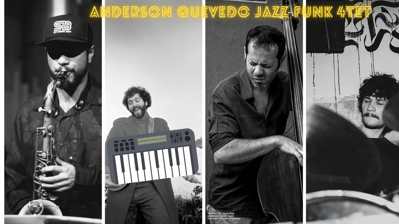 Jazz Funk ao Vivo | Anderson Quevedo Jazz Funk 4tet no Jazz Factory Bar (SP)