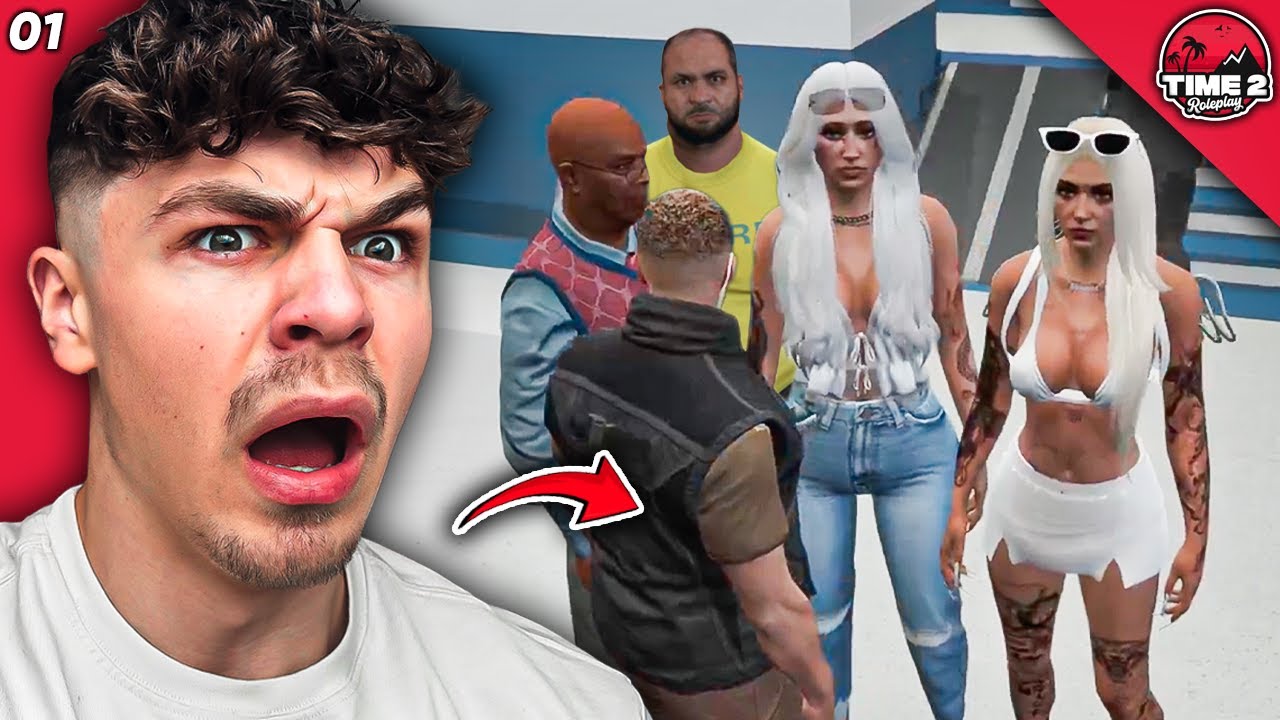 AB plays GTA RP - The BIRTH of Gareth Gooner! (Time2RP Full VOD) Ep.1