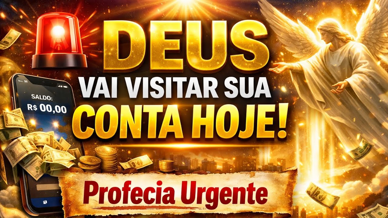 🚨 DEUS VAI VISITAR SUA CONTA HOJE! Profecia Urgente🚨💵