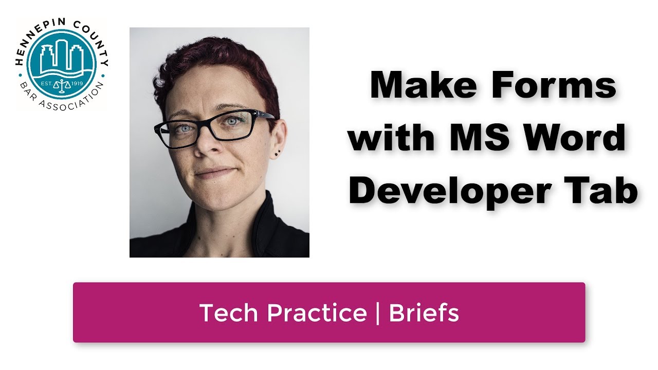 How to Use MS Word Developer Tab to Make Forms