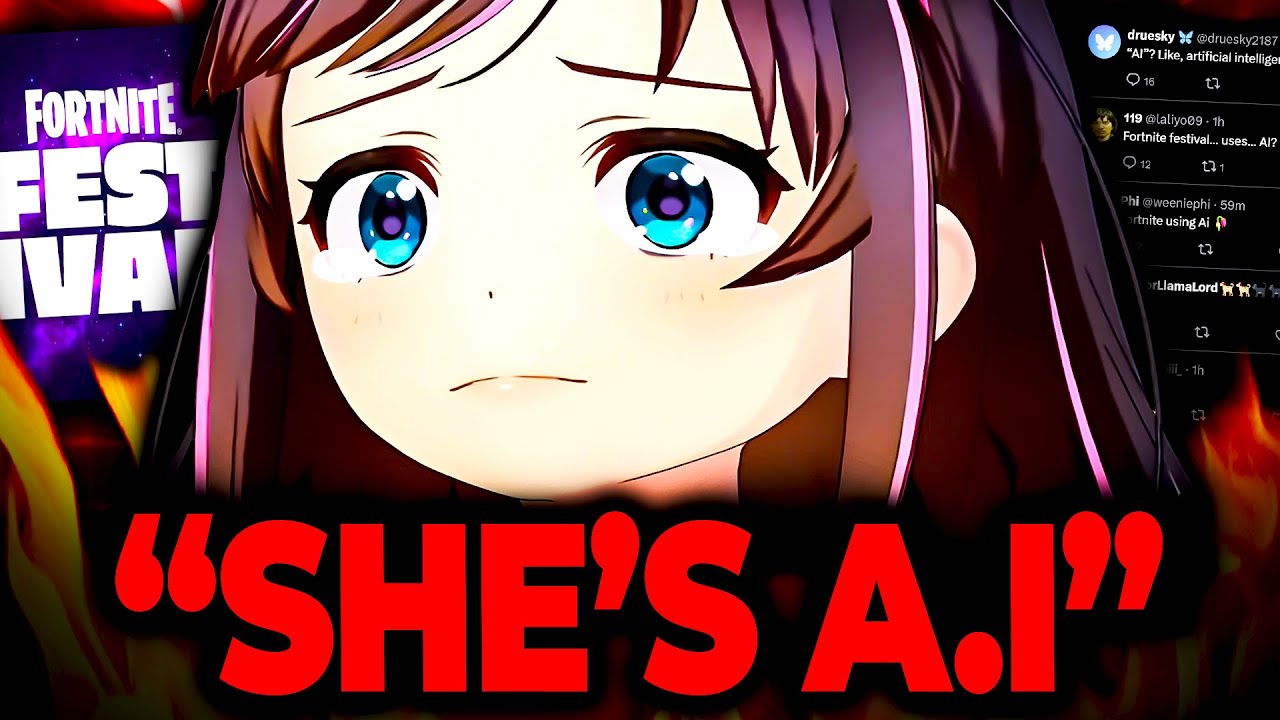Kizuna AI Sparks OUTRAGE Over Fortnite Collab Misinfo!