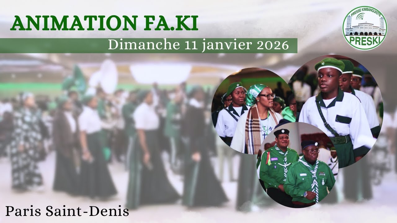 ANIMATION FAKI - 11 JANVIER 2026 - PARIS SAINT-DENIS 