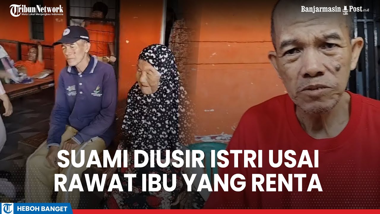 Diusir Istri Usai Rawat Ibu yang Renta, Suami Curhat Sakit Tak Diberi Makan, Kini Ngungsi ke Yayasan