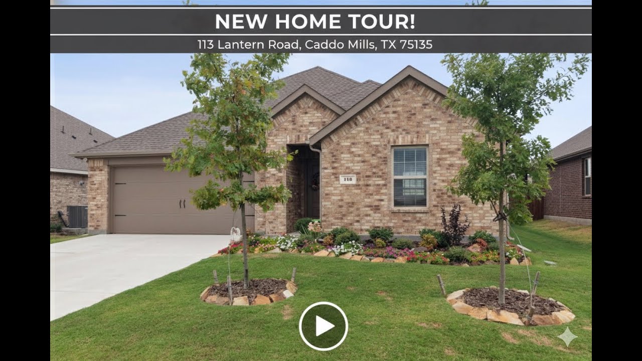 4 Bed + Study with Backyard Oasis! | 113 Lantern Rd, Caddo Mills, TX