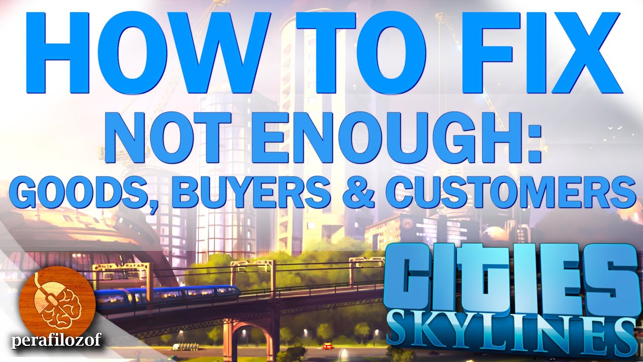 🔧 How to fix Not enough Goods | Policies Solution Tutorial Cities: Skylines | Guide #3