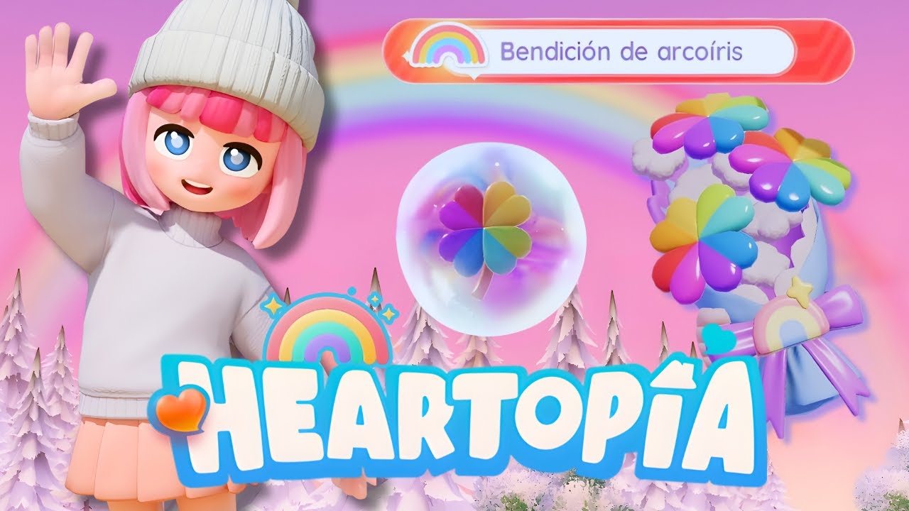 CLIMA ARCOÍRIS: Doris, burbujas arcoíris, y más | Heartopia
