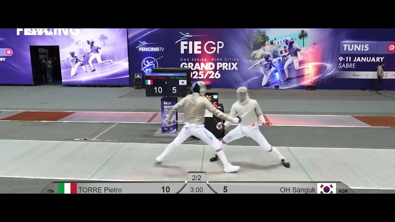 Pietro Torre v Oh Sanguk T32 Tunis 26