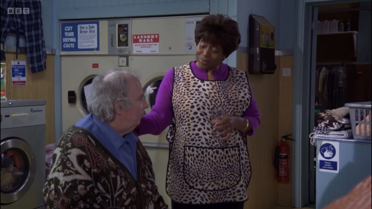 Eastenders Nigel tells yolande that he forgot Phil is in the mental health unit as he is scared