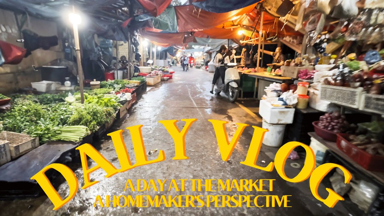 A Day at the Market A Homemaker's Perspective